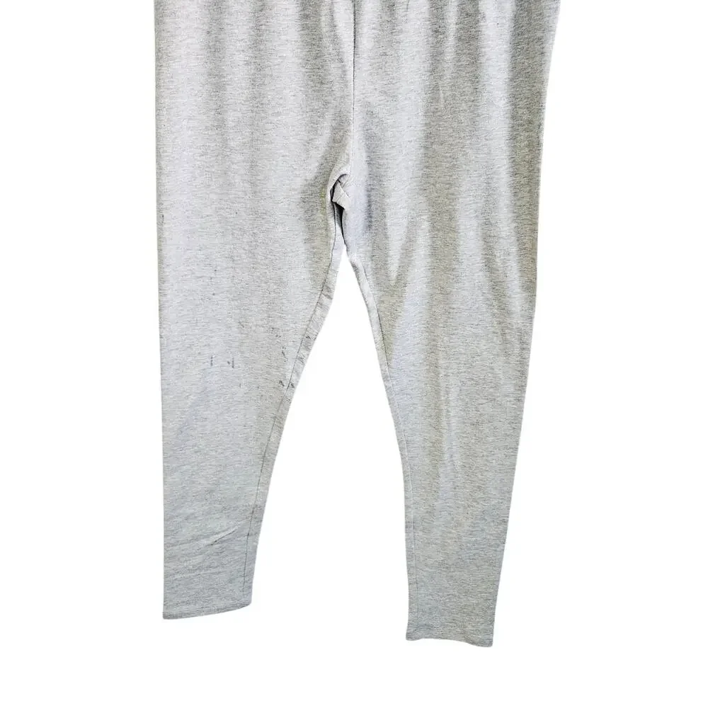 Children's Place Girls Size L Leggings Solid Gray Casual Comfy Everyday Basic